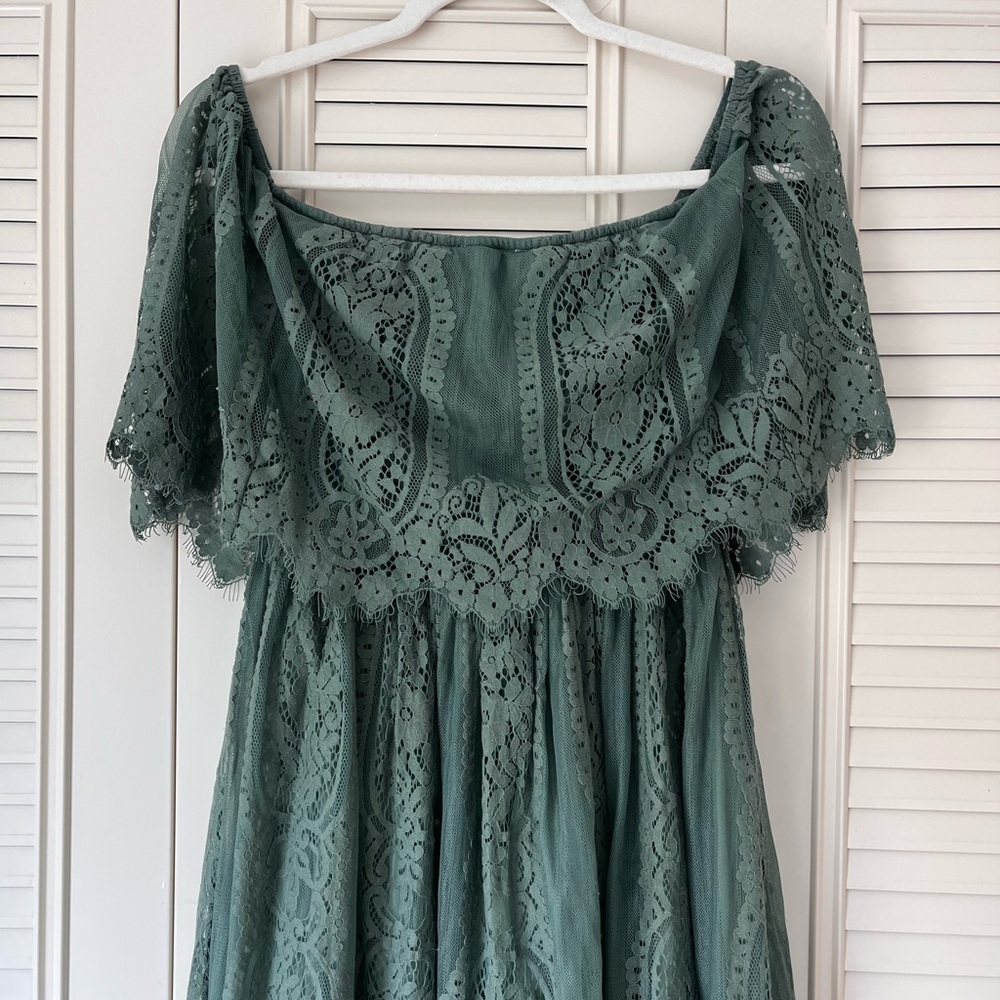 Baltic Born Soft Green Lace maxi